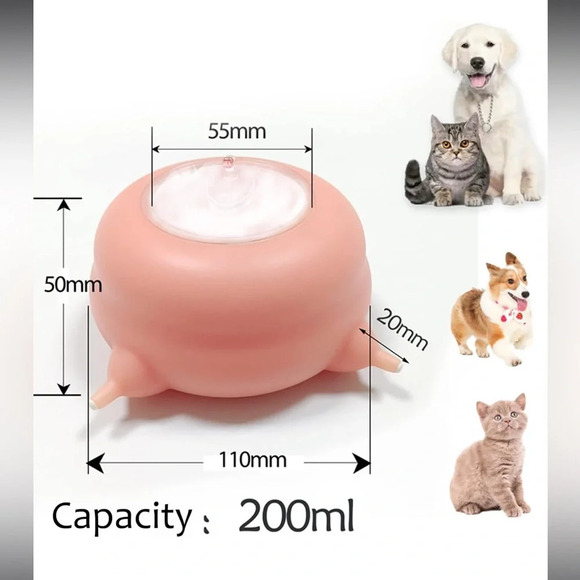 🆕 Silicone Puppy/Kitten Nipple Feeder, 200 ML - Picture 3 of 9